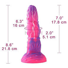 Силіконовий дилдо Hismith Silicone Tentacle Dildo Monster Series, фото 2