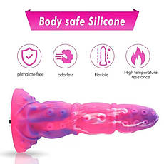 Силіконовий дилдо Hismith Silicone Tentacle Dildo Monster Series, фото 5