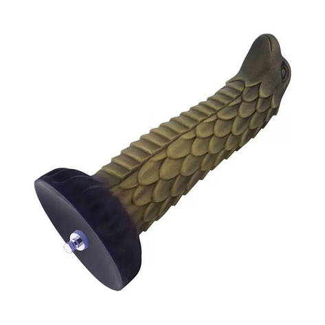 Силіконовий дилдо Hismith 8.5" Squama Beast Silicone Dildo Monster Series, фото 1