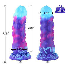 Силіконовий дилдо Hismith 7.48" Silicone Dildo HSA138 Monster Series, фото 2
