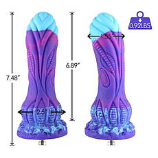 Силіконовий дилдо Hismith 7.48" Silicone Dildo HSA140 Monster Series, фото 2