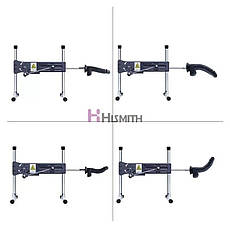 Силіконовий дилдо Hismith 8.3" Silicone Dildo Black, фото 5