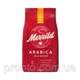 Кава в зернах Lavazza Merrild Arabica 100% arabica, 1кг