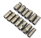 Комплект фрез для чищення сідел форсунок 17 шт Rewolt Набір для чищення гнізд сопел форсунки, фото 4