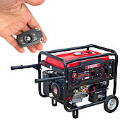 Бензиновий генератор Felisatti БГ9500ЕД F99501/230В 7-7.5кВт (електростартер + дистанційний запуск з пульта)