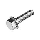 DIN6921 М16х70 різьба L38 сталь 10.9 цинк болт шестигранний з фланцем під ключ 21мм (50шт.) [5M6L0MLX600070AD00] Metalvis