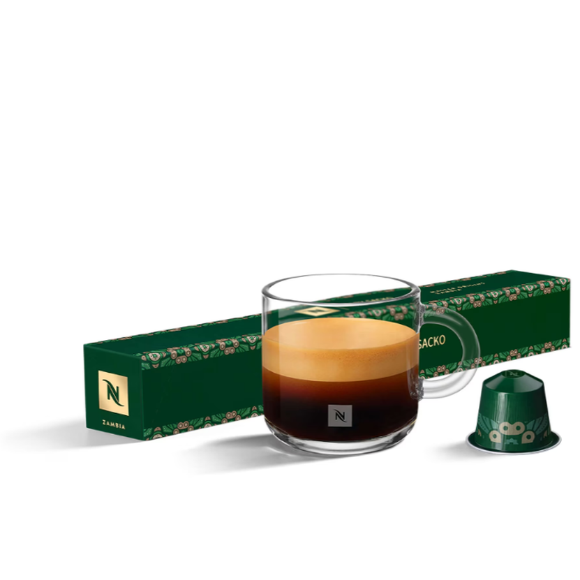 Кава в капсулах Nespresso Zambia (10 капсул)