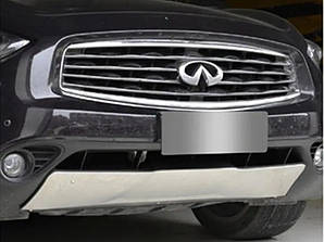 Передня накладка Libao (пластик) для Infiniti QX70 2013-2024 рр