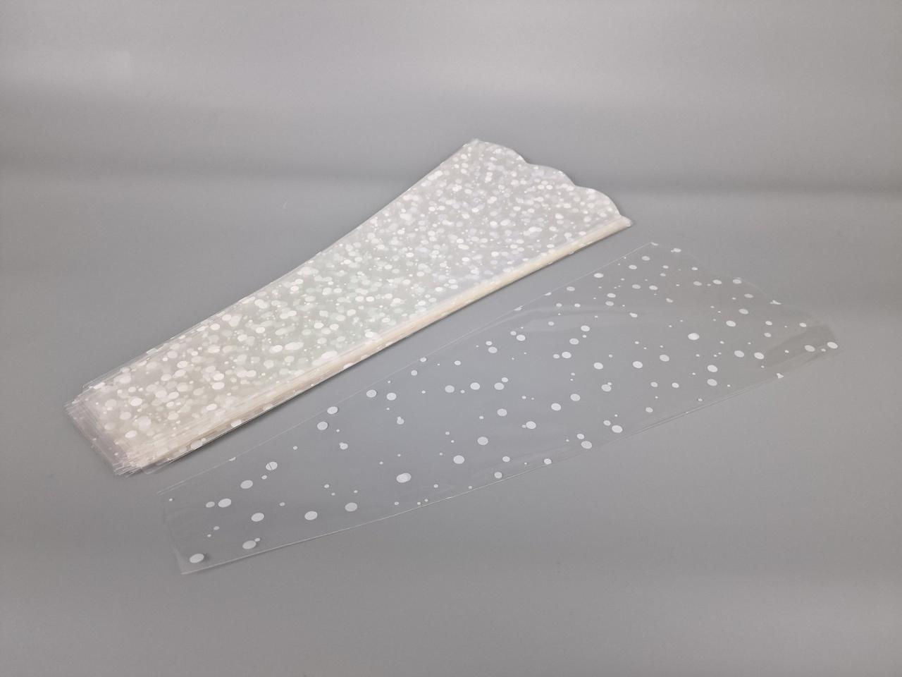 Упаковка конус під квіти h50/6низ/20верх візерунок(100 шт) 158 (4) (100 шт), фото 1