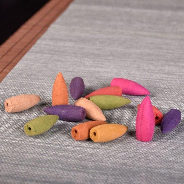 Арома конуси рідкий дим 3,8см 20 шт Троянда, фото 1