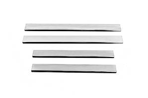 Накладки на пороги Carmos V3 (4 шт, нерж) для Seat Alhambra 2010-2024 рр