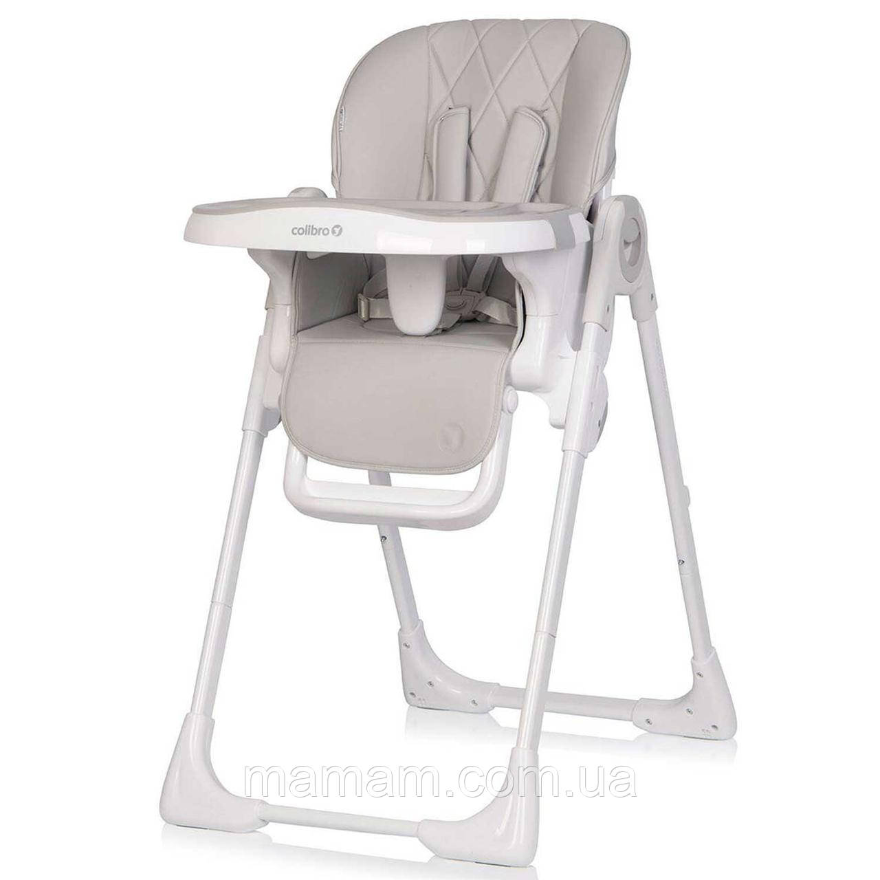 Високий стільчик для годування шезлонг Colibro Noto Dove, фото 1
