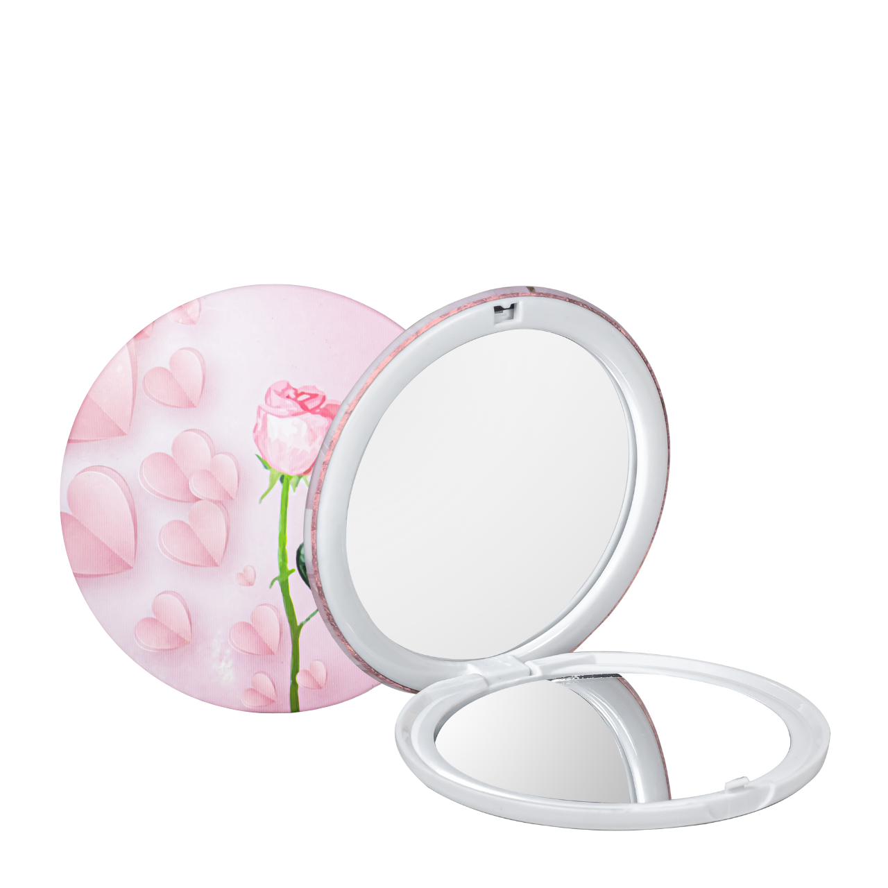 Дзеркало косметичне кишенькове Cosmetic Mirror 8391, фото 1