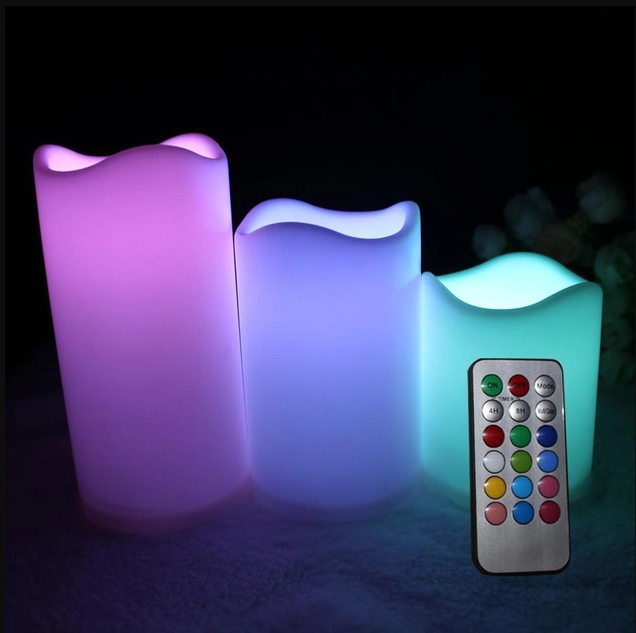 Світлодіодні свічки Luma Candles з пультом, фото 1