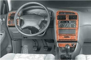 Накладки на панель карбон для Toyota Avensis 1998-2003 років