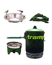 Системи приготування їжі в похідних умовах Tramp на 1 літр під газовий балон
