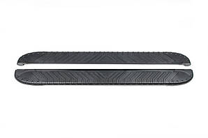 Бокові пороги Bosphorus Black (2 шт., алюміній) для Chery Tiggo 7 2020-2024 рр
