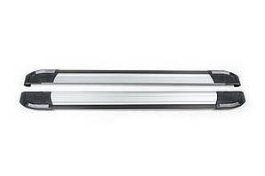 Бокові пороги Rainbow (2 шт., алюміній) для Chery Tiggo 7 2020-2024 рр