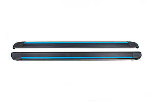 Бокові пороги Maya Blue (2 шт., алюміній) для Chery Tiggo 7 2020-2024 рр