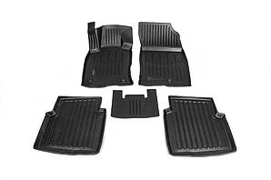 Килимки Stingray 3D (5 шт, поліуретан) для Chery Tiggo 4
