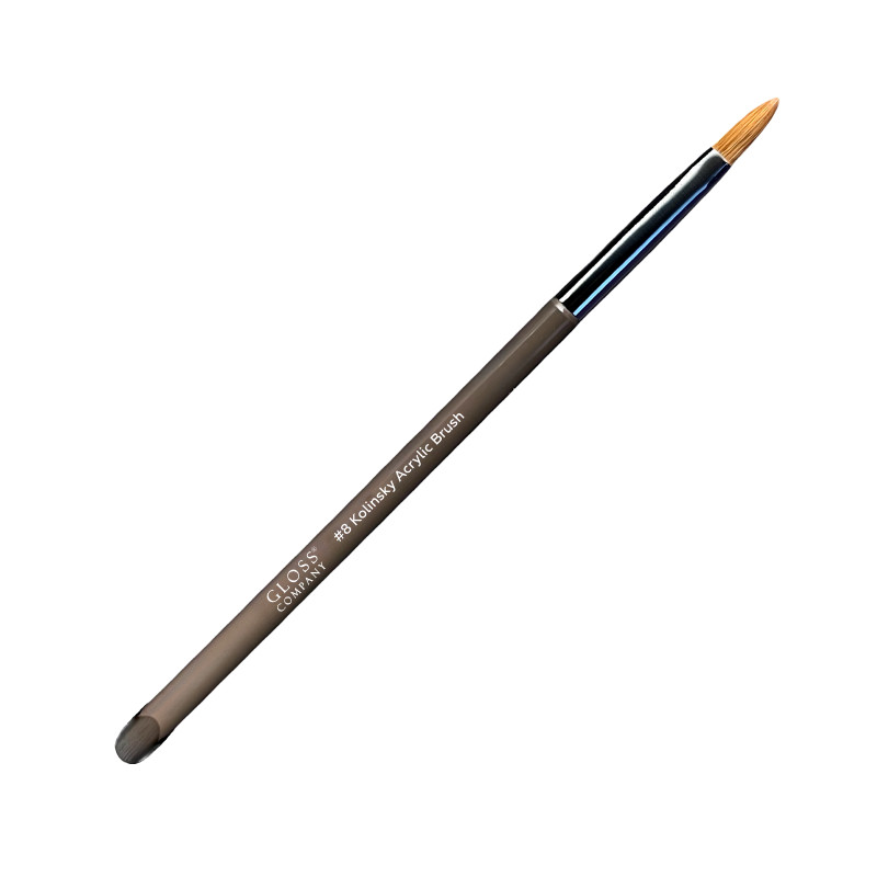 Пензлик GLOSS Acrylic №8 Kolinsky
