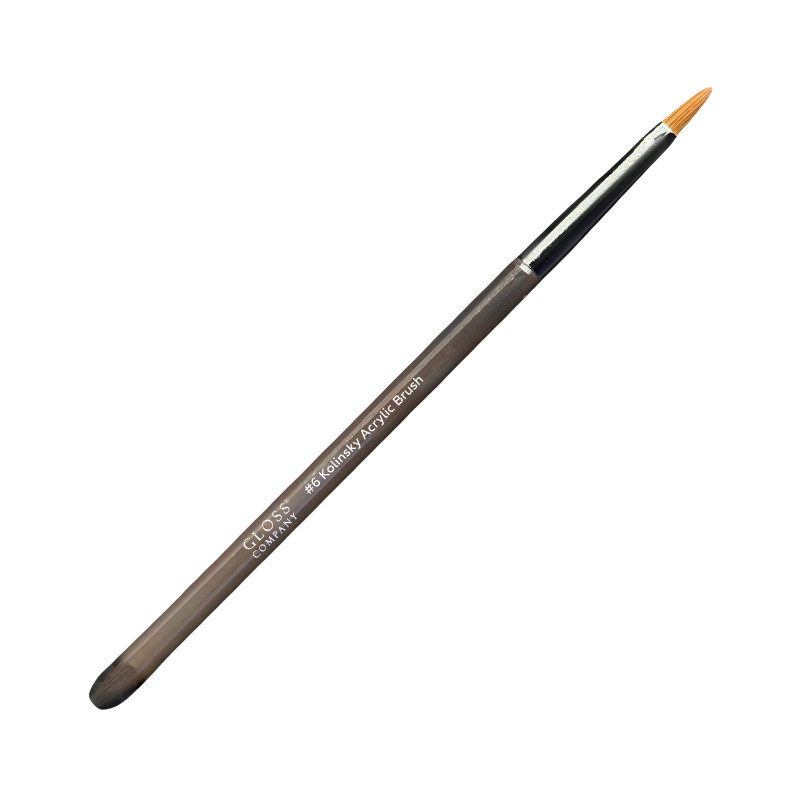 Пензлик GLOSS Acrylic №6 Kolinsky