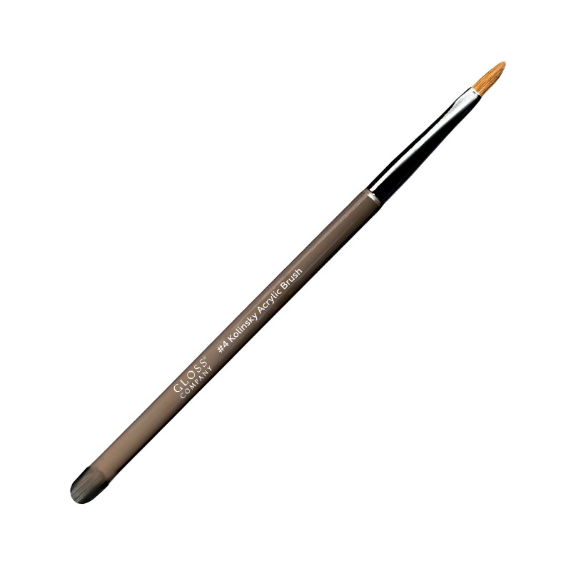 Пензлик GLOSS Acrylic №4 Kolinsky