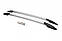 Рейлінги OmsaLine Solid (2 шт, сірі) для Peugeot 5008 2009-2016рр, фото 2