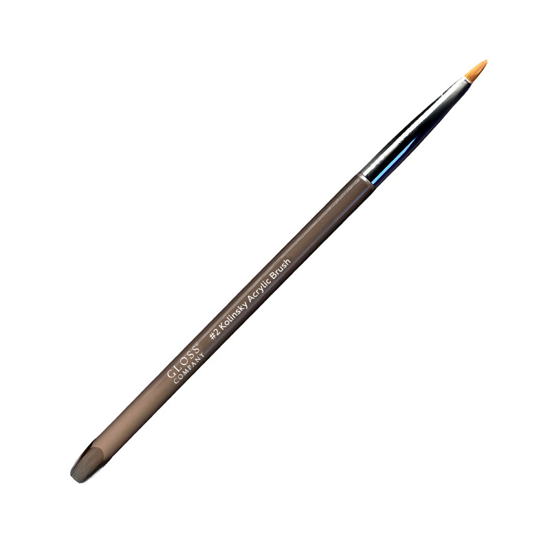 Пензлик GLOSS Acrylic №2 Kolinsky
