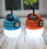 Підвісний ліхтар з гачком для кемпінгу та будинку Hurry bolt HB-V80 на Li-Ion акумуляторі 80W, фото 5