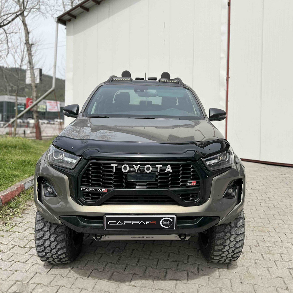 Дефлектор капота 2020-2024 рр. EuroCap для Toyota Hilux рр