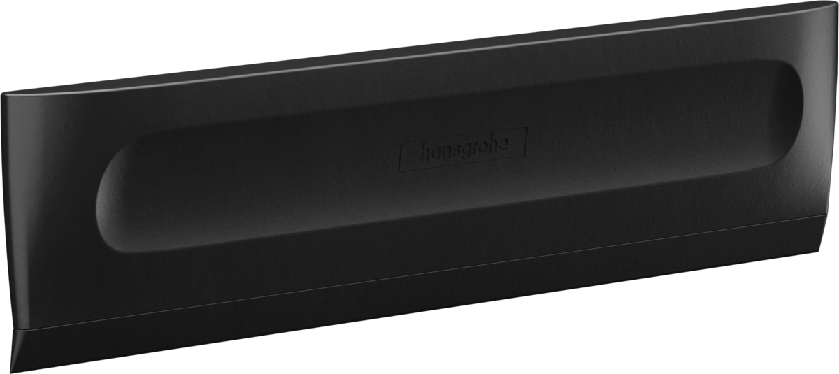 Скребок для душової кабіни hansgrohe WallStoris 27916670 чорний матовий