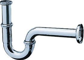 Сифон для раковини hansgrohe трубчастий, хром 53002000