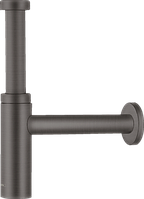 Сифон для раковини hansgrohe, чорний матовий хром 52105340