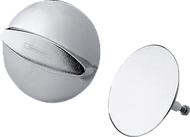 Зовнішня частина набору для зливу та переливу hansgrohe Flexaplus 58185000 хром