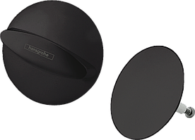 Зовнішня частина набору для зливу та переливу hansgrohe Flexaplus 58185670 чорний