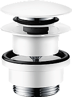 Донний клапан для раковини hansgrohe Push-Open 50100700 білий матовий