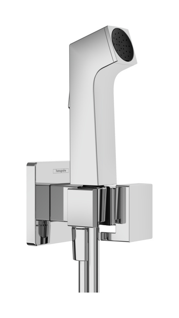 Гігієнічний душ hansgrohe Bidette 1jet E зі шлангом і тримачем 29231000 хром (на холодну або