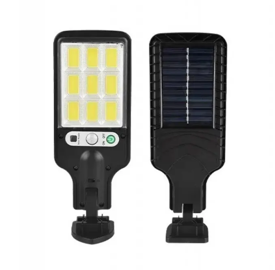 Ліхтар прожектор вуличний на сонячній батареї з датчиком руху Solar, фото 1