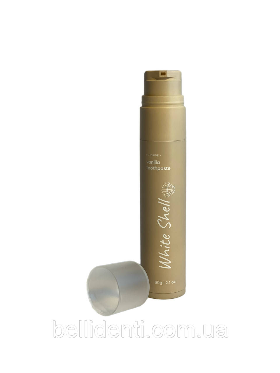 Зубна паста White Shell (смак ваніль), 60 г