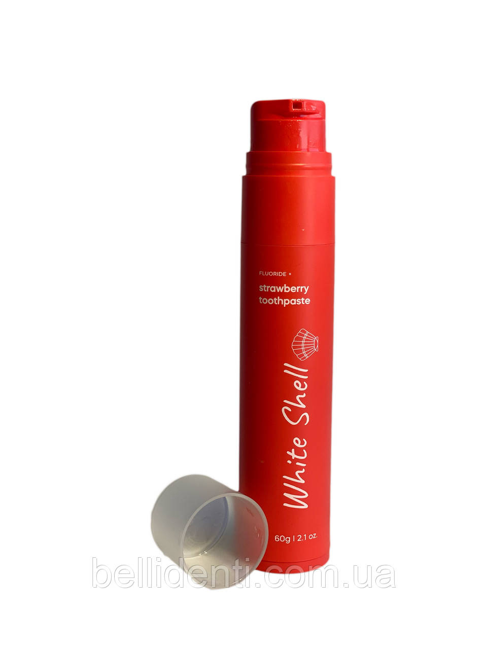Зубна паста White Shell (смак полуниця), 60 г