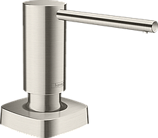 Диспенсер для рідкого мила hansgrohe A71 40468800 під сталь