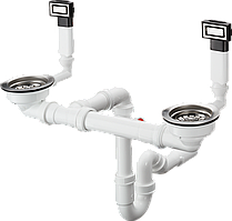 Сифон для мийки hansgrohe D15-10, 43922800