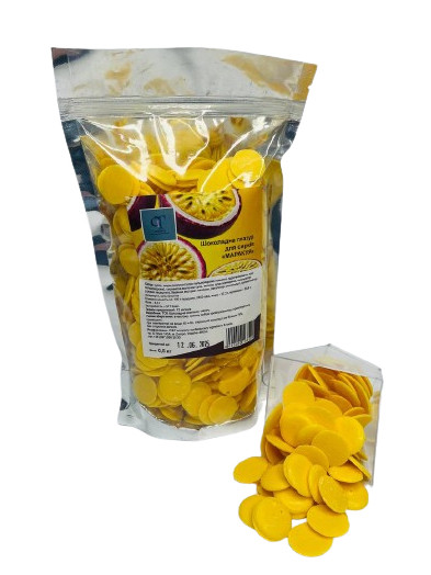 Шоколадна глазур МАРАКУЯ 0,5кг