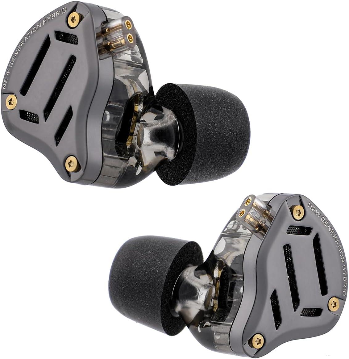 ⇒ KZ ZS10 Pro 2 (black, mic) - гібридні провідні IEM's навушники, з 4-ма регуляторами (1DD+4BA), фото 1