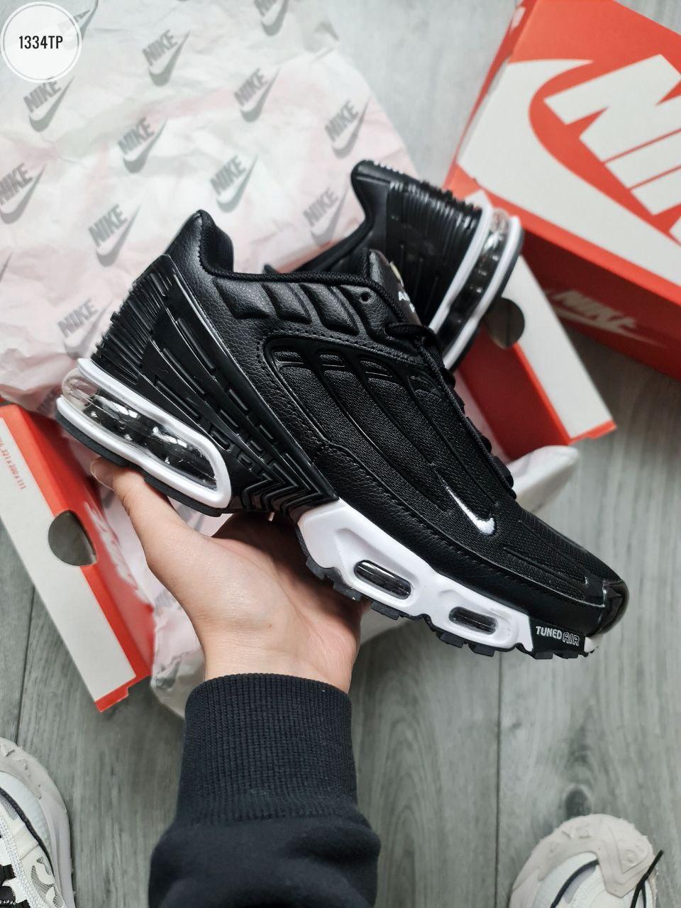 Кросівки чоловічі Nike Air Max Plus 3 Black White DJ4600-001, фото 1