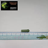 Буферна резинка для монтажу "Вертоліт" зелена., фото 3