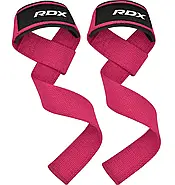 Лямки для тяги RDX W1 Gym Single Strap Pink Plus, фото 3
