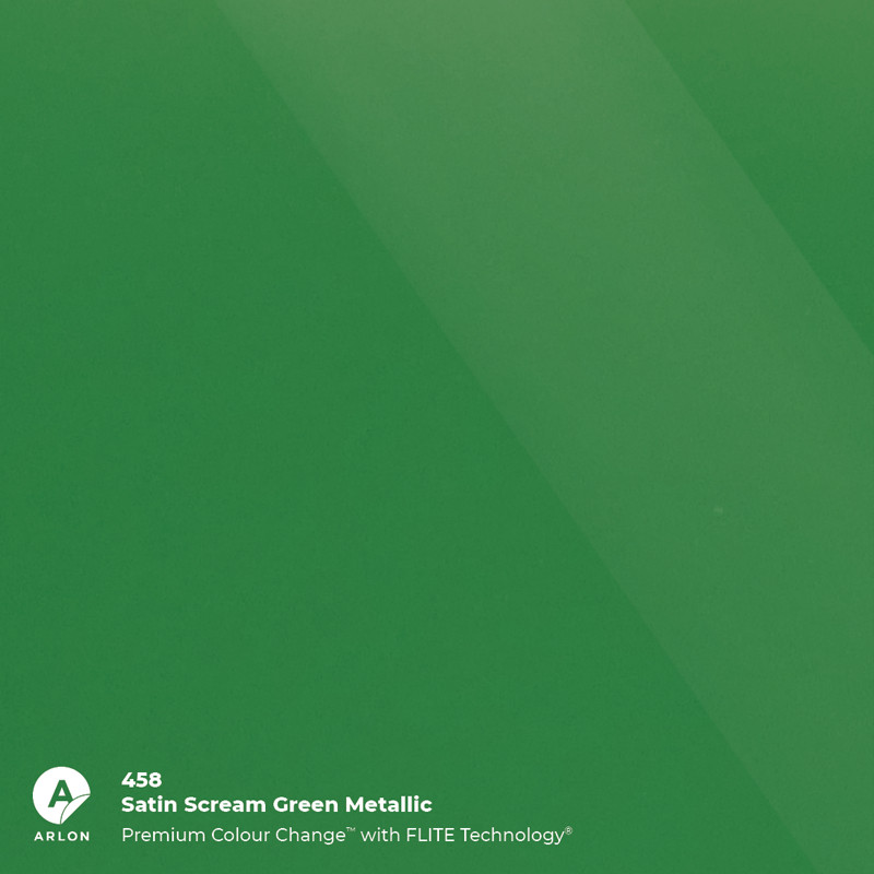 Сатинова плівка Arlon Satin Scream Green Metallic 458