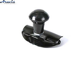 Ручка на кермо лінивець чорна метал вантажна MT0601/12-33 003